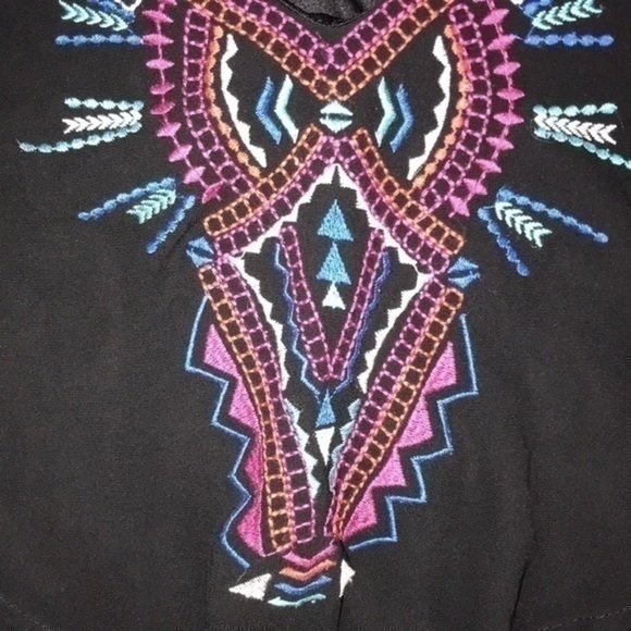 Xhilaration Long Embroidered Dress - Picture 3 of 10